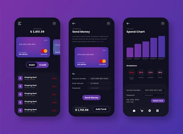 Banking Dashboard UI